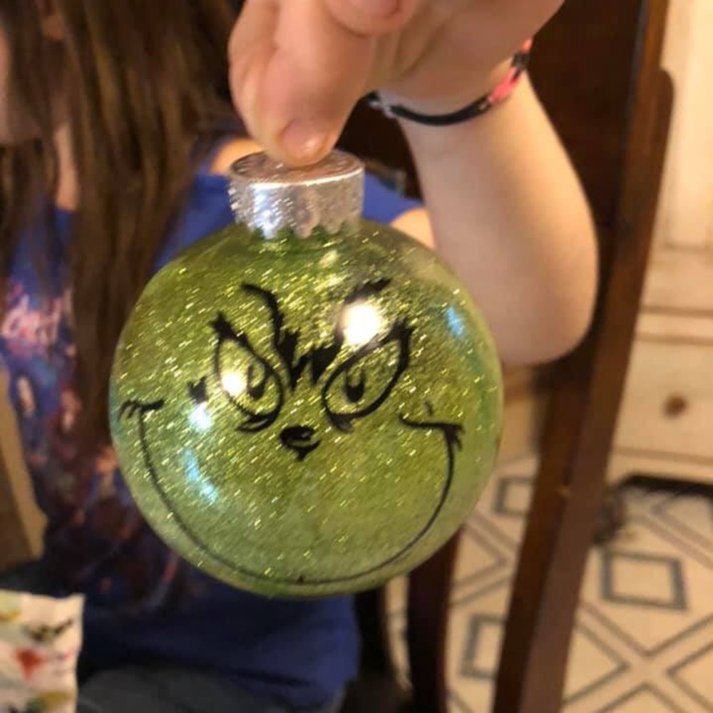 Grinch ornament